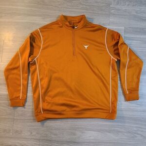 Nike Golf Mens XXL Thermafit Texas Longhorns 1/4 Zip
